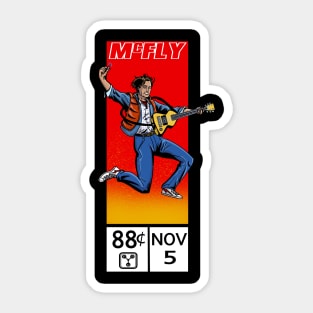 McFly Comics Sticker